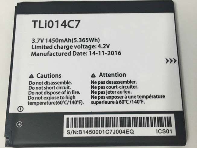 Alcatel TLi014C7 battery