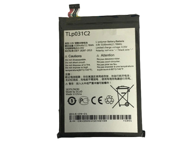 Alcatel TLp031C2 battery