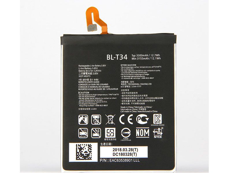 mobilbatteri BL-T34