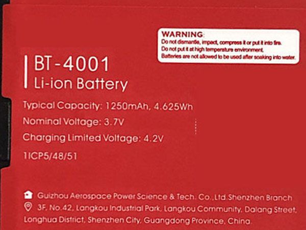 mobilbatteri BT-4001