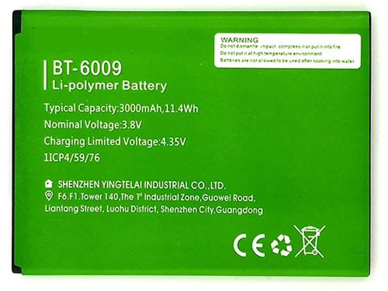 BT-6009 battery