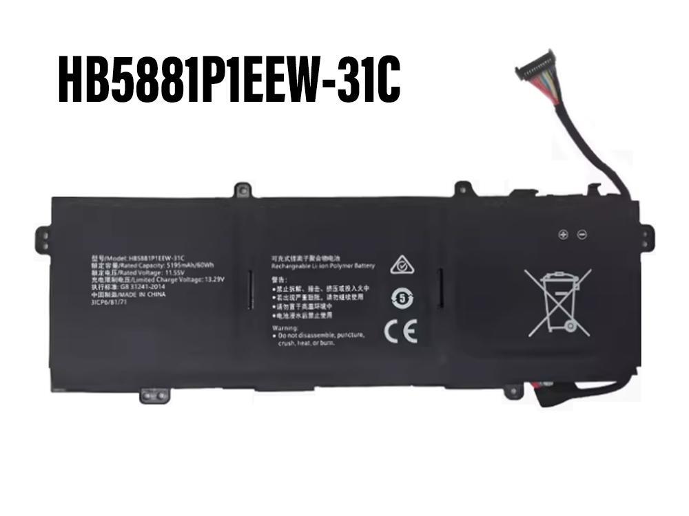 Batteri til Bærebar og notebooks HB5881P1EEW-31C