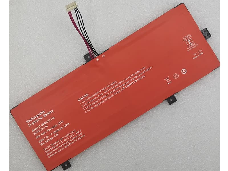 Batteri til Bærebar og notebooks IC-5000UTL116
