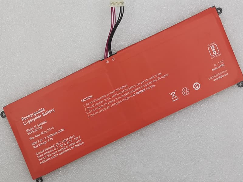 Batteri til Bærebar og notebooks IC-5000WH